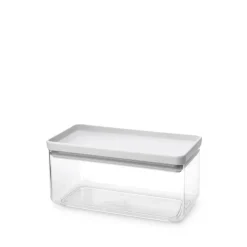 Recipiento apilable TASTY+ 1,5 L, Gris claro