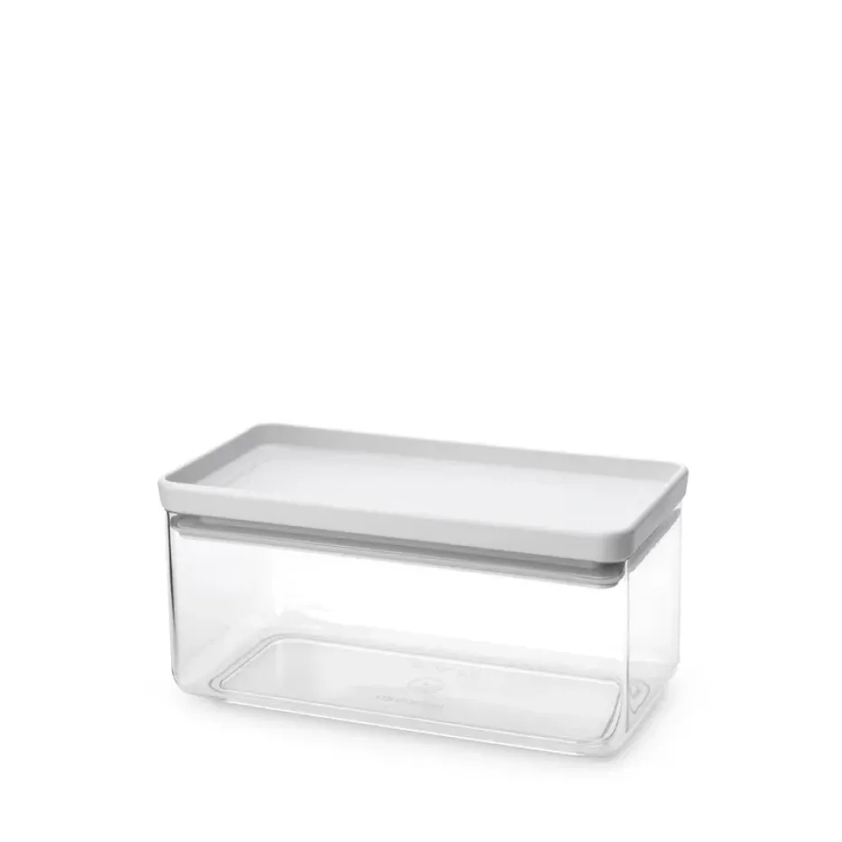Recipiento apilable TASTY+ 1,5 L, Gris claro