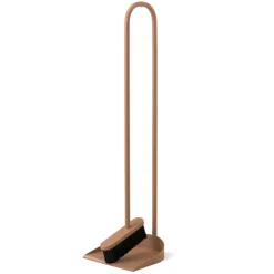 Recogedor y escoba Cane, Beige