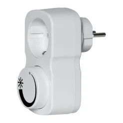 Regulador de intensidad de luz enchufable Lit Saco, Blanco