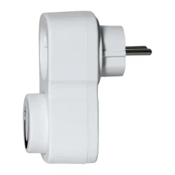 Regulador de intensidad de luz enchufable Lit Saco, Blanco