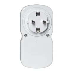 Regulador de intensidad de luz enchufable Lit Saco, Blanco