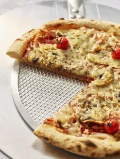 Rejilla para pizza de aluminio De Buyer, Ø28 cm
