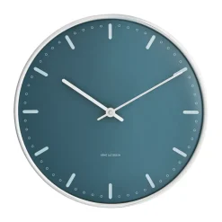 Reloj AJ City Hall, Azul, Ø29 cm