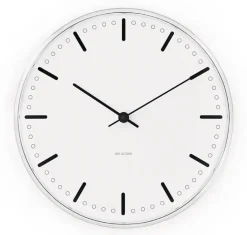 Reloj AJ City Hall, Blanco, Ø29 cm