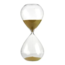 Reloj de arena Ball L 38 cm, Dorado