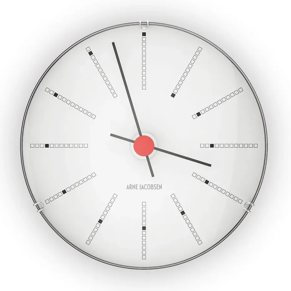 Reloj de pared AJ Bankers, Ø 12 cm