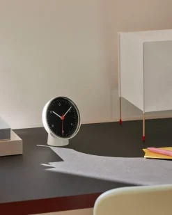 Reloj de pared o de mesa Table Clock, White