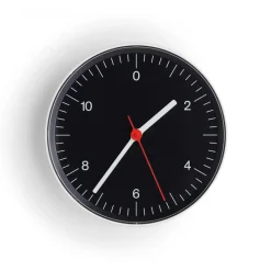 Reloj de pared Wall Clock Ø26,5 cm, Black