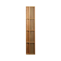 Revistero 4 compartimentos, Roble aceitado
