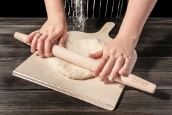 Rodillo de cocina para pizza Kockums 46 cm, haya