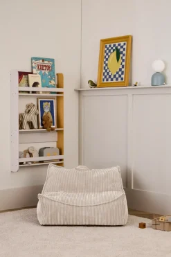Saco de asiento Kid's Base, Blanco natural