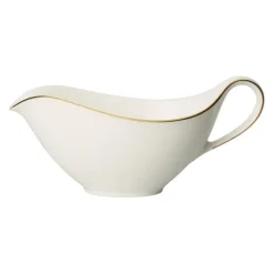 Salsera sin plato Anmut Gold, blanco