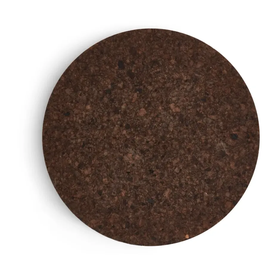 Salvamanteles Cork smoked, Ø19 cm