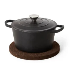 Salvamanteles Cork smoked, Ø27 cm