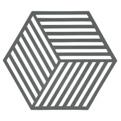 Salvamanteles Hexagon, cool grey (gris)