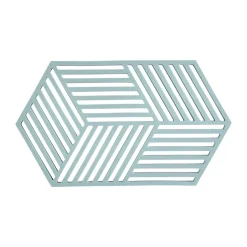 Salvamanteles Hexagon grande, Fog blue