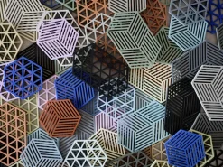 Salvamanteles Hexagon grande, Rosemary