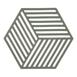 Salvamanteles Hexagon, Olive Taupe