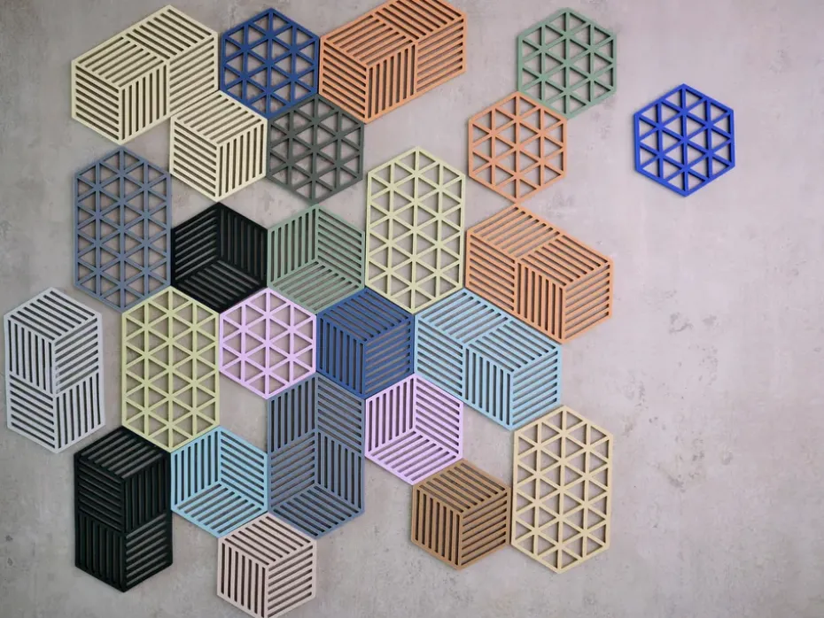 Salvamanteles Hexagon, Rosemary