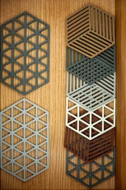 Salvamanteles Hexagon, Terracotta