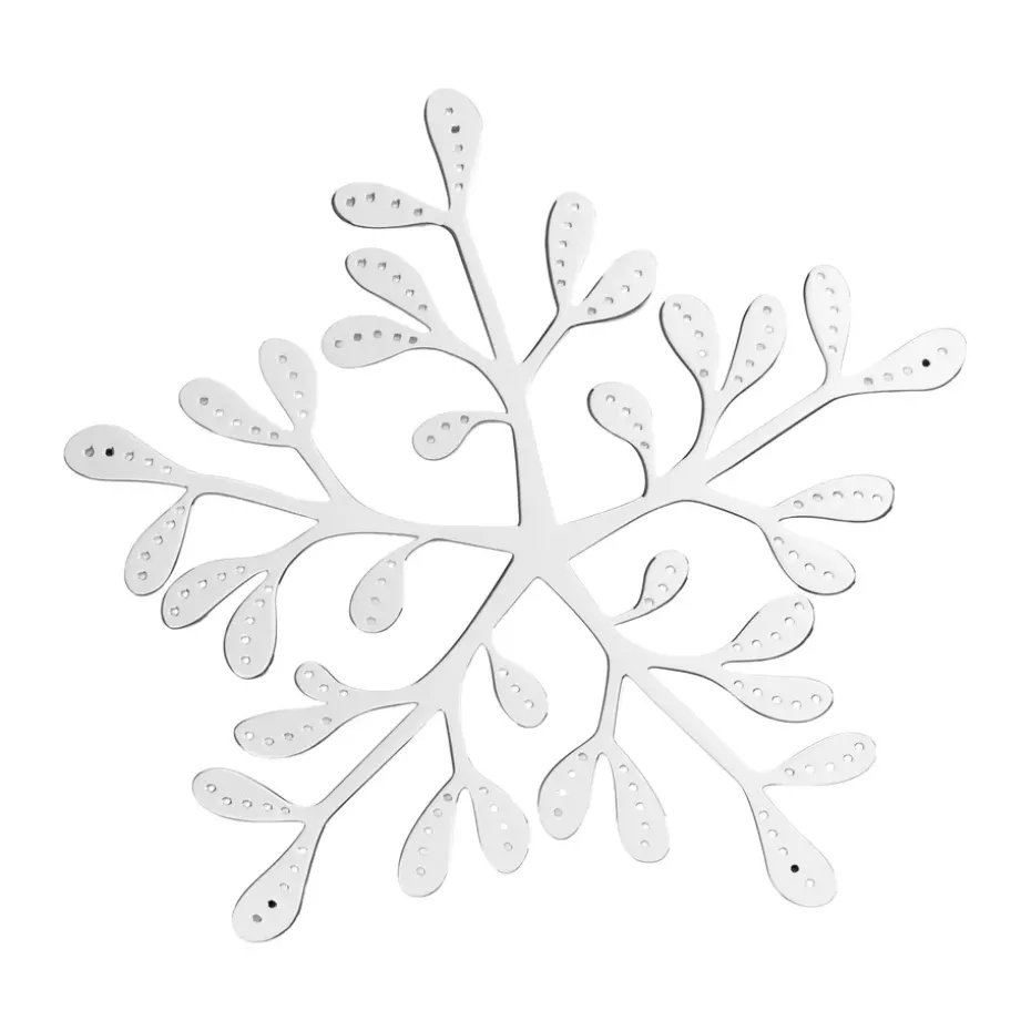 Salvamanteles Mistletoe Ø20 cm, Acero inoxidable