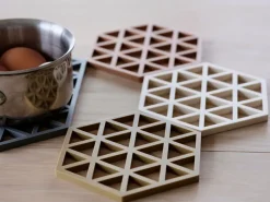 Salvamanteles Triangle, Light Terracotta