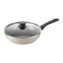 Sartén cerámica con tapa de vidrio Ballarini Ledro, 28 cm