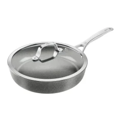 Sartén con tapa de vidrio Salina Ceramic Granit, 28 cm