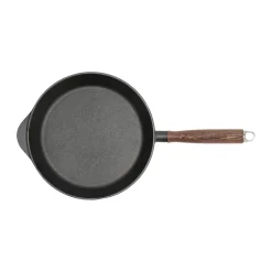 Sartén de hierro fundido con mango de madera Nordwik, 28 cm