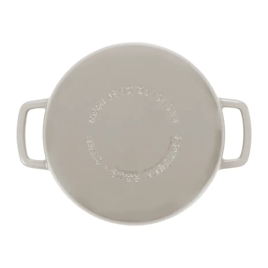 Sartén de hierro fundido esmaltado Combekk Enameled Ø24 cm, Sand