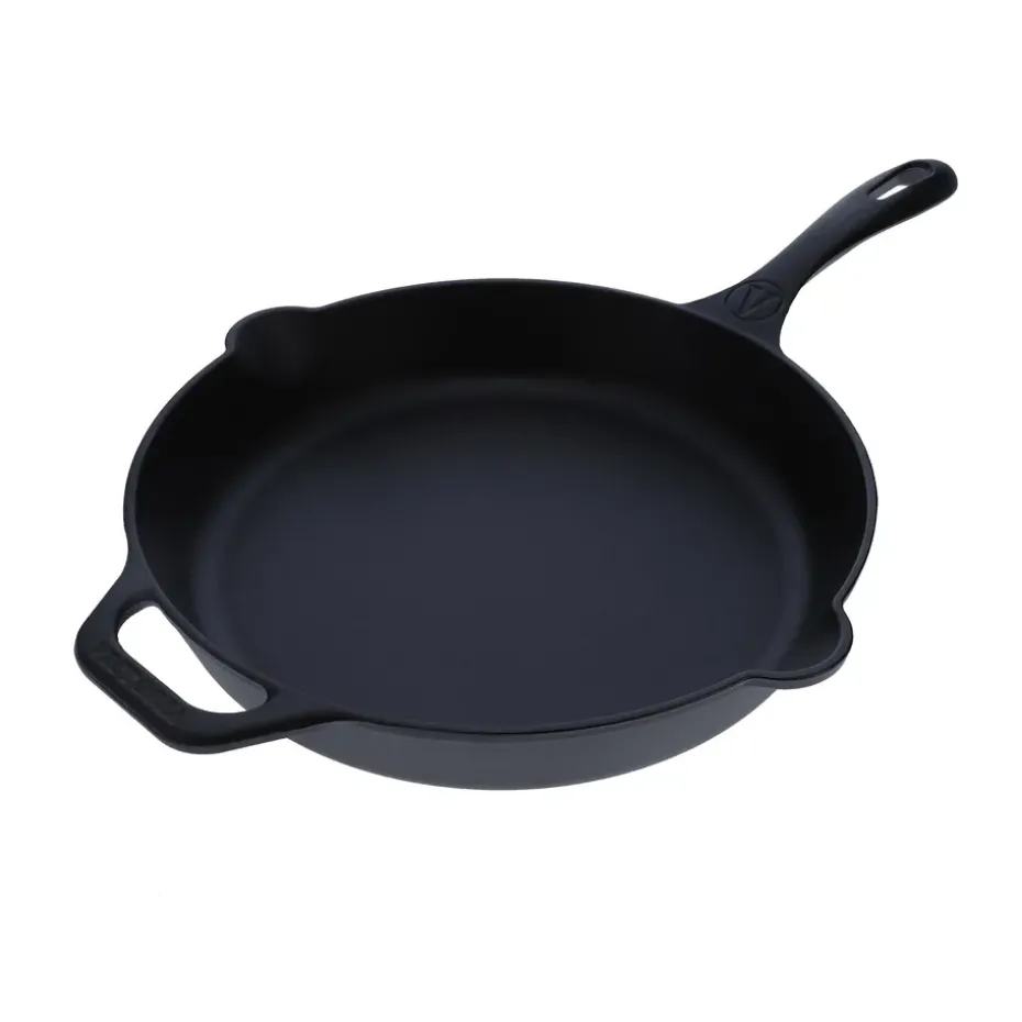 Sartén de hierro fundido Victoria, previamente curado, Ø 30 cm