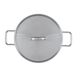 Sartén de saltear Heirol Cerasafe® Triply 4 litros, Acero inoxidable