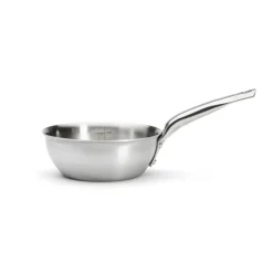 Sartén redondeada de acero inoxidable Alchimy, Ø16 cm