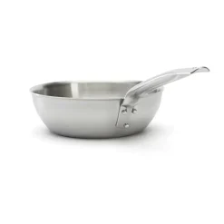 Sartén redondeada de acero inoxidable Alchimy, Ø24 cm