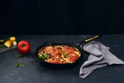 Sartén Signature hierro fundido 25 cm, Negro