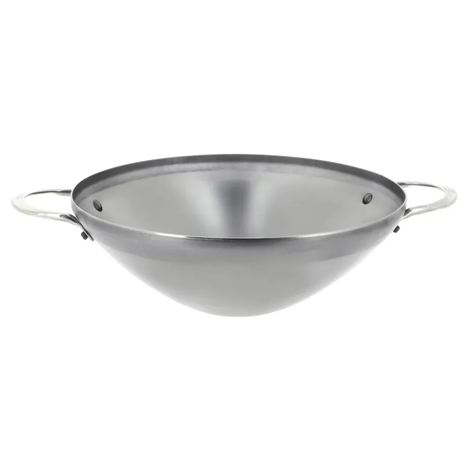 Sartén wok con asas Mineral B, 32 cm