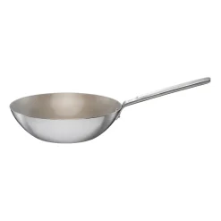 Sartén wok Norden Steel 2023 acero inoxidable, Ø28 cm