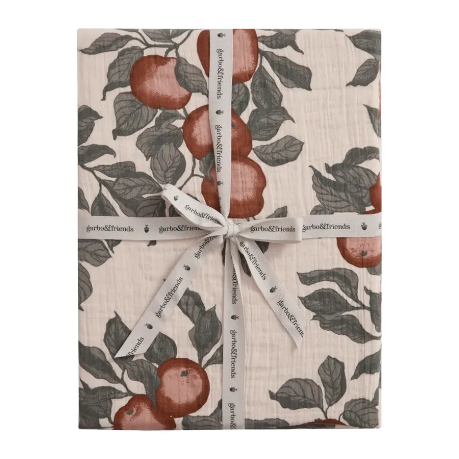 Sábana bajera Pomme Muslin, 60x120x20 cm