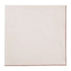 Servilleta de lino Lineo 42x42 cm, Moonbeam-mocha mousse