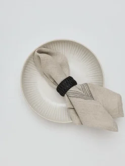 Servilleta de lino Livia 45x45 cm, Beige