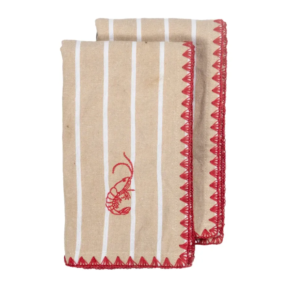 Servilleta de tela Bubba 45x45 cm 2-pack, Beige