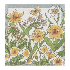 Servilleta de tela Daffodil 35x35 cm, Amarillo