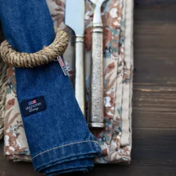 Servilleta Icons Denim 50x50 cm, Denim blue