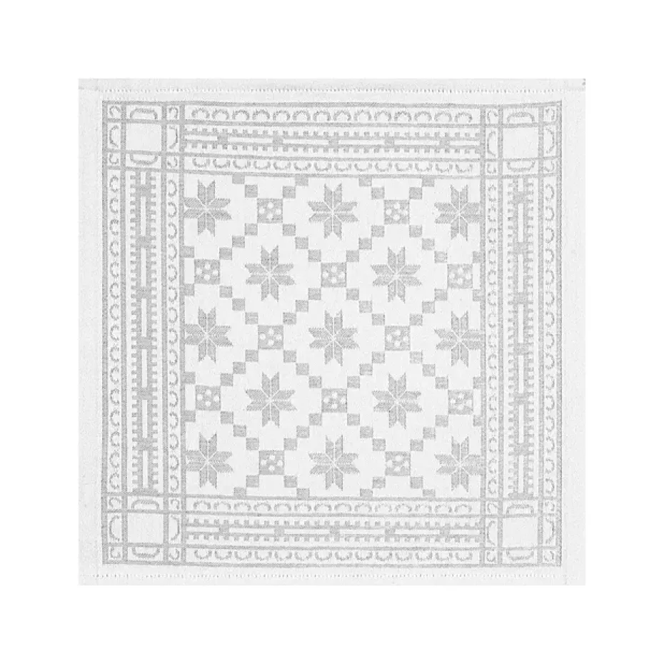 Servilleta Åttebladrose 35x35 cm, Beige