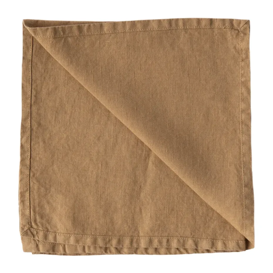 Servilleta Washed Linen, Avellana