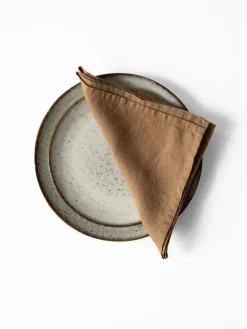 Servilleta Washed Linen, Avellana