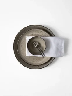 Servilleta Washed Linen, Blanco decolorado