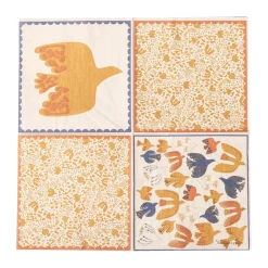 Servilletas de papel Anniversary, pack de 20, Amarillo