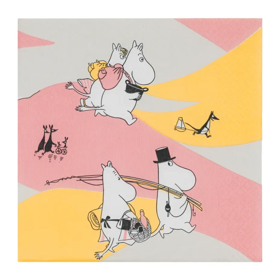 Servilletas de papel Family Time 33x33 cm, 20-pack, Multi